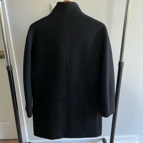 JCrew Cocoon Coat - Black - Picture 6 of 9
